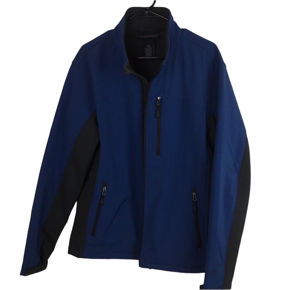 Free Country Soft Shell Blue Jacket Large - Picture 7 of 7